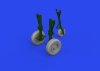 Eduard 648923 A-10C wheels Academy 1/48